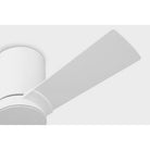 Visual Comfort Fan Collection 3RZHR32RZW Rozzen Hugger Ceiling Fan