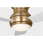 Confort visuel Ventilateur  Collection 3OBSHR32SBD Orbis Hugger Plafonnier LED Ventilateur 