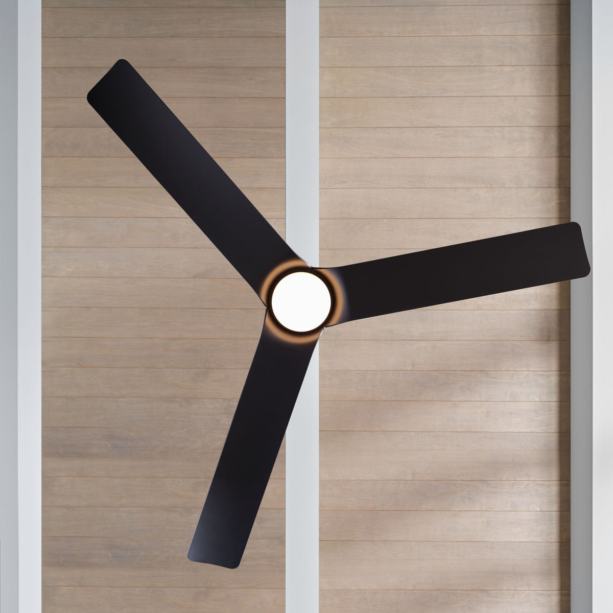 Confort visuel Ventilateur  Collection 3PESM52MBKD Plafond LED intelligent Peel Ventilateur 