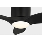 Confort visuel Ventilateur  Collection 3TTHR32MBKD Titus 32" Hugger LED Ceiling Ventilateur 