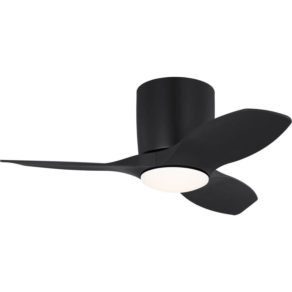 Confort visuel Ventilateur  Collection 3TTHR32MBKD Titus 32" Hugger LED Ceiling Ventilateur 