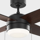 Visual Comfort Fan Collection 4LNI52MBKAWD Loni 52" LED Pull Chain Ceiling Fan