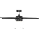 Visual Comfort Fan Collection 4LNI52MBKAWD Loni 52" LED Pull Chain Ceiling Fan