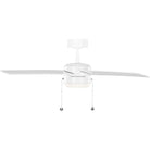Visual Comfort Fan Collection 4LNI52RZWD Loni 52" LED Pull Chain Ceiling Fan