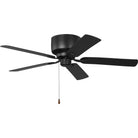 Confort visuel Ventilateur  Collection 5LDH52MBK Linden 52" Hugger Ceiling Ventilateur 