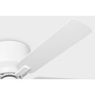 Confort visuel Ventilateur  Collection 5LDH52RZW Linden 52" Hugger Ceiling Ventilateur 