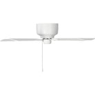 Confort visuel Ventilateur  Collection 5LDH52RZW Linden 52" Hugger Ceiling Ventilateur 