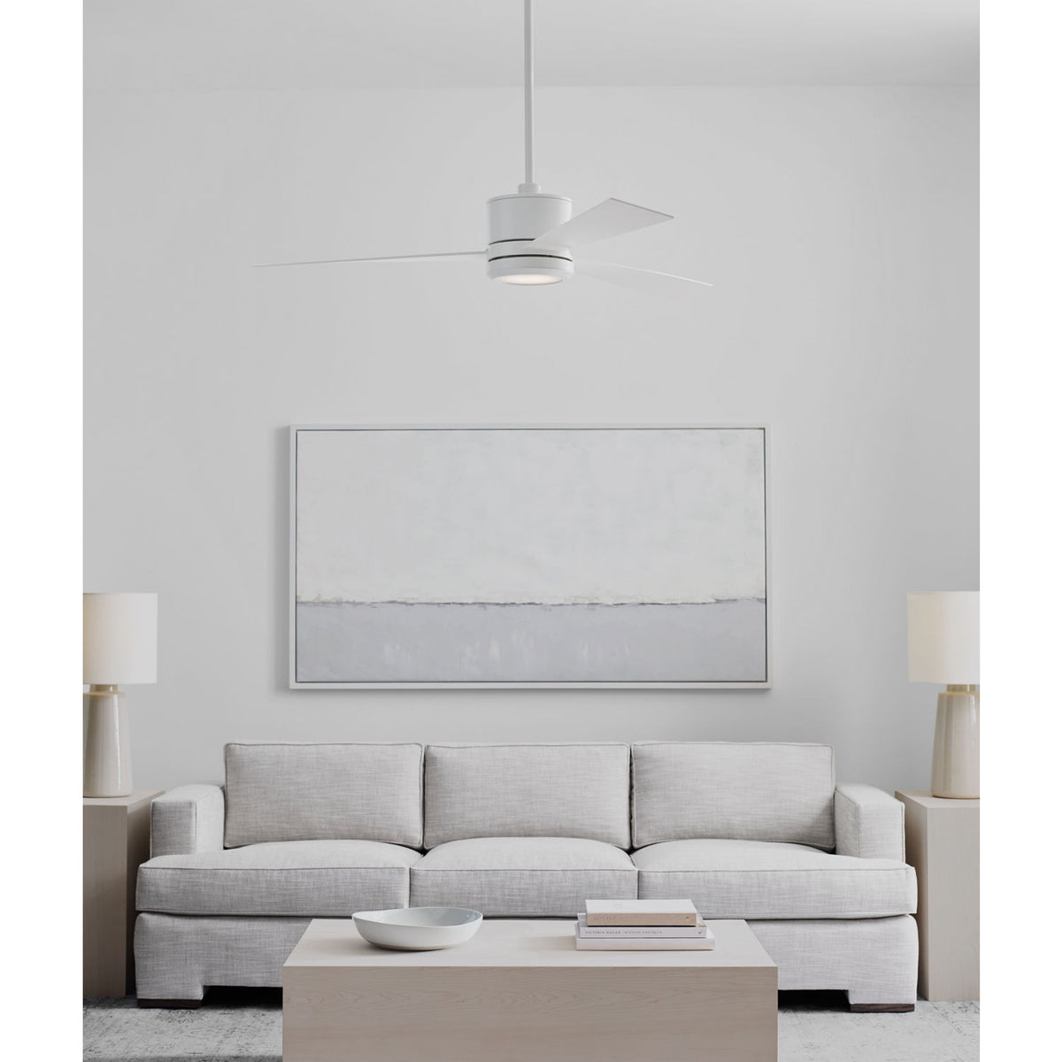 Visual Comfort Fan Collection 3VNR52RZWD-V1 Vision LED Ceiling Fan