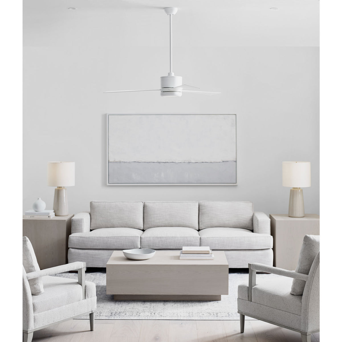 Visual Comfort Fan Collection 3VNR52RZWD-V1 Vision LED Ceiling Fan