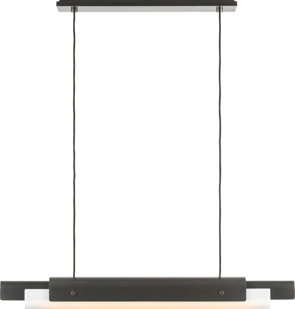Visual Comfort Modern Collection - AKLS675WDBZOP - Ambrose 36 Linear Chandelier - Ambrose - Bronze