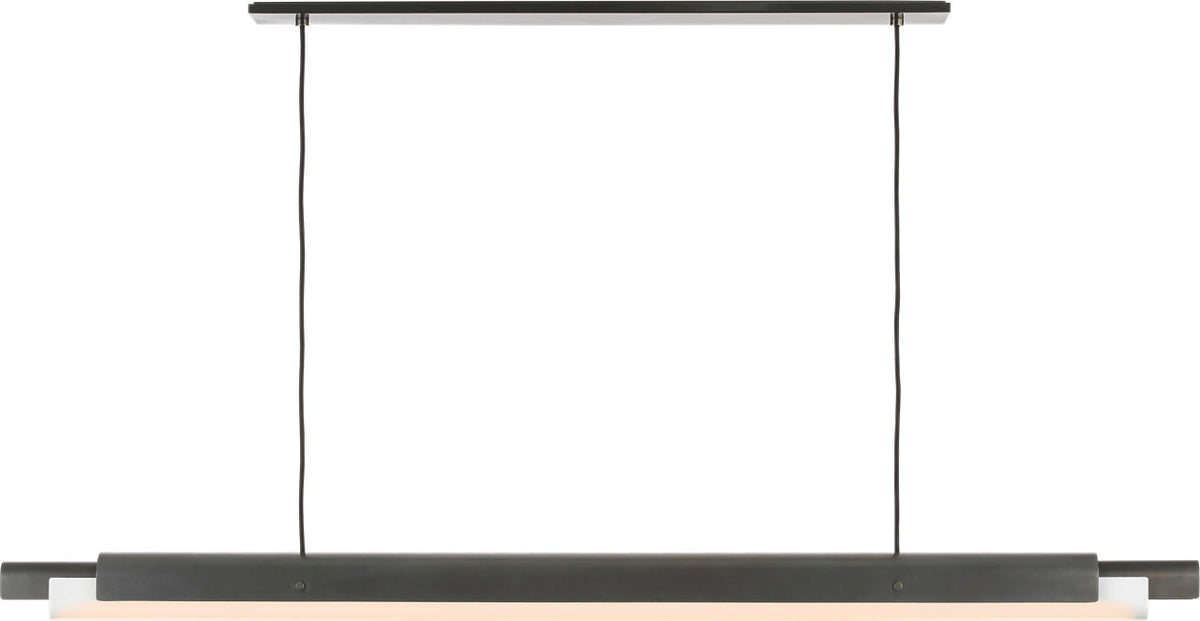 Visual Comfort Modern Collection - AKLS677WDBZOP - Ambrose 72 Linear Chandelier - Ambrose - Bronze