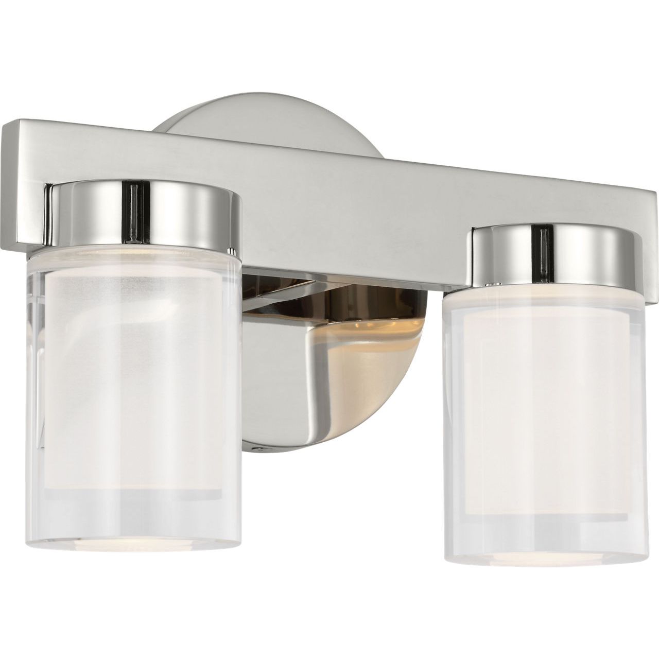 Visual Comfort Modern Collection - KWBA20027N - Esfera Small Bath - Esfera - Polished Nickel