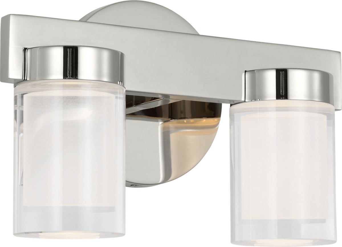 Visual Comfort Modern Collection - KWBA20027N - Esfera Small Bath - Esfera - Polished Nickel