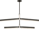Collection moderne Visual Comfort - KWCH70427BZALB - Linea 56 Deux niveaux Suspendu - Ligne - Bronze
