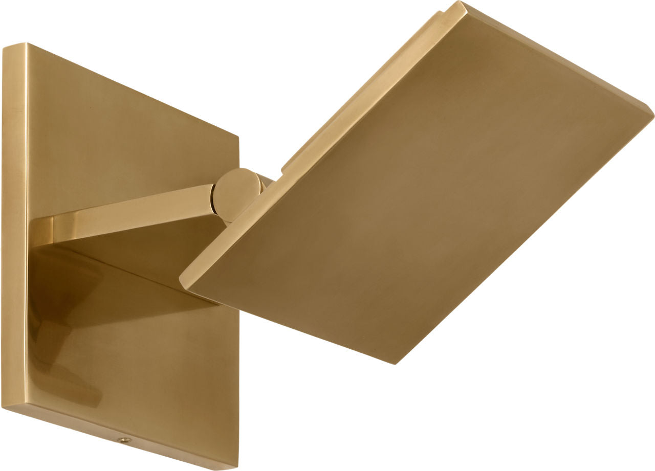 Visual Comfort Modern Collection - KWWS61227HAB - Angolo 6 Sconce - Angolo - Hand-Rubbed Antique Brass