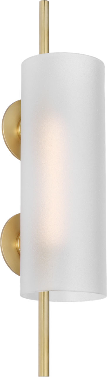 Visual Comfort Modern Collection - PBWS80927HABEG - Trace 18 Sconce - Trace - Hand-Rubbed Antique Brass