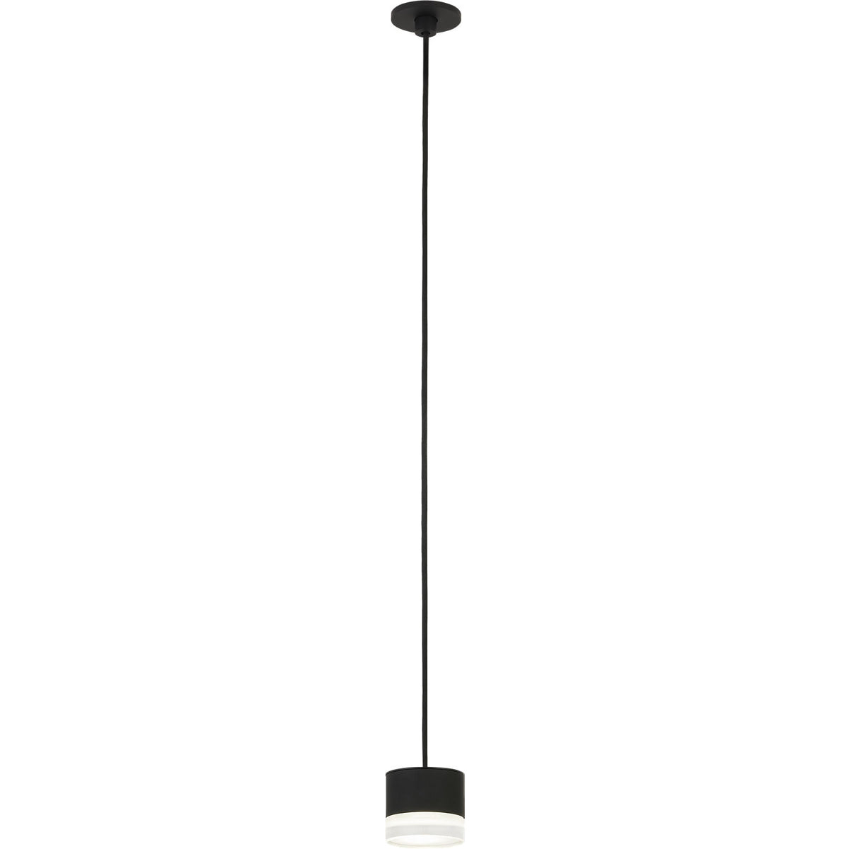 Visual Comfort Modern Collection 700TRSPAGBL1PB-LED930 Gable 1-Light Port Alone Pendant