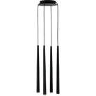 Collection moderne Visual Comfort 700TRSPPYL4RB-LED930 Pylône 4 lampes Suspendu