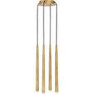 Collection moderne Visual Comfort 700TRSPPYL4RNB-LED930 Pylône 4 lampes Suspendu