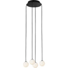 Collection moderne Visual Comfort SLCH58827B Orbet 4 lampes Suspendu