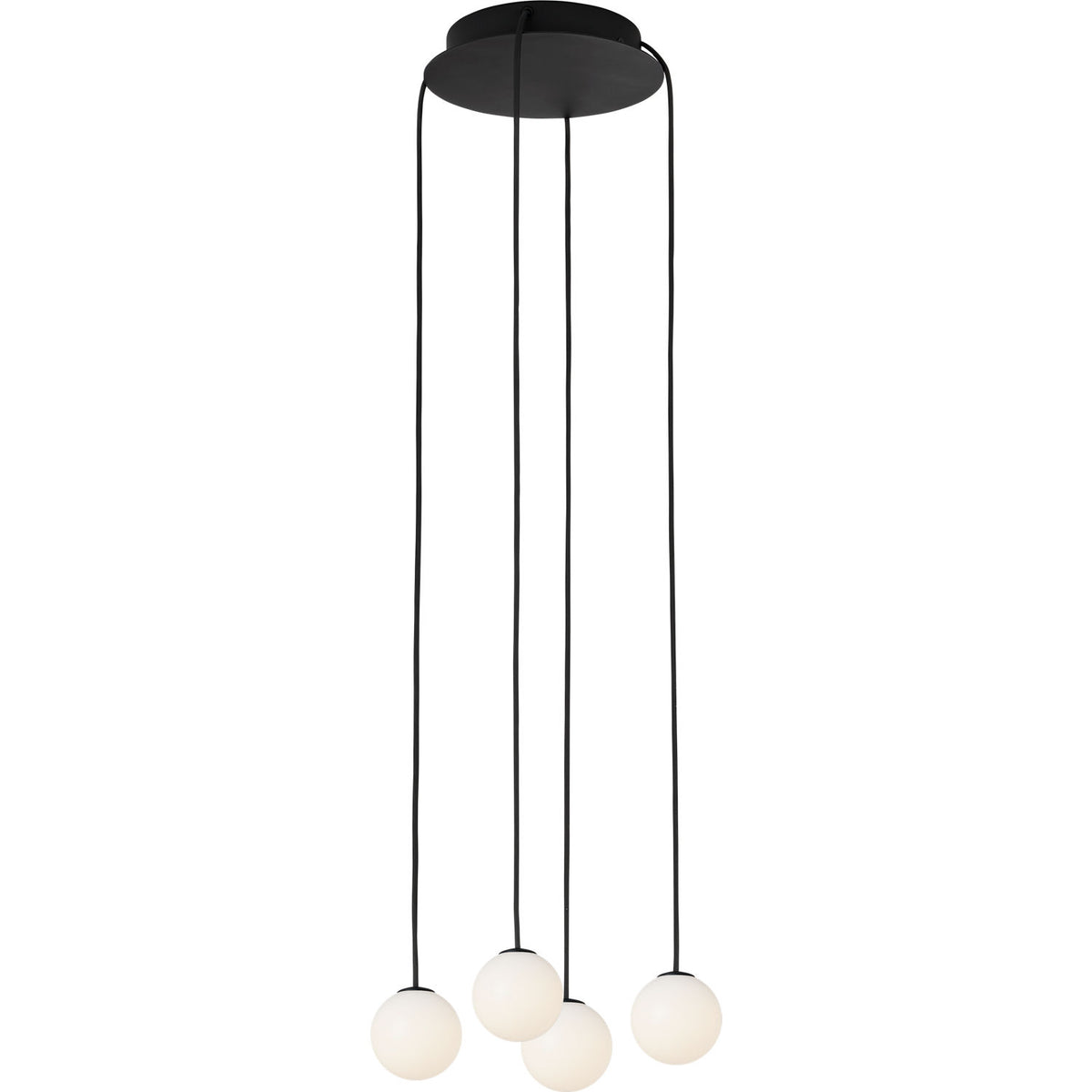 Collection moderne Visual Comfort SLCH58827B Orbet 4 lampes Suspendu