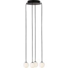 Collection moderne Visual Comfort SLCH58827B Orbet 4 lampes Suspendu