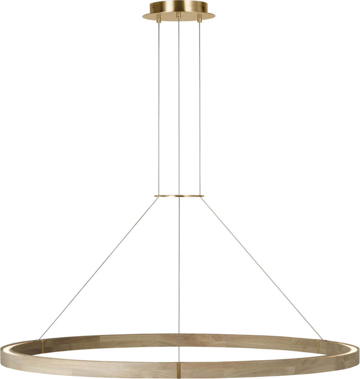Visual Comfort Modern Collection - SLCH66227HABWWO - Ashok 49 Chandelier - Ashok - Hand-Rubbed Antique Brass