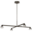 Collection Moderne Visual Comfort - SLCH75427BZCG - Midrand Crystal 37 Suspendu - Midrand - Bronze