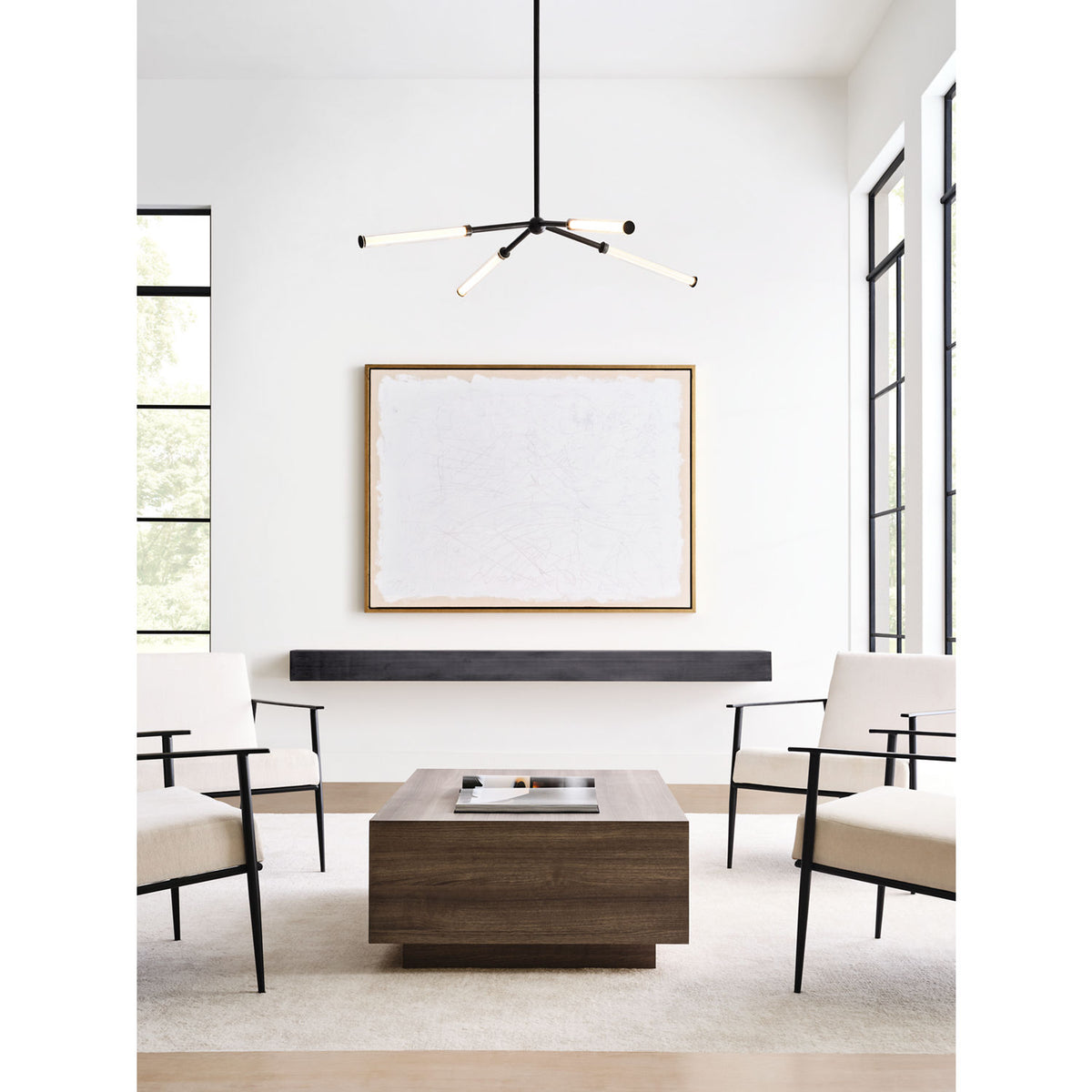 Collection moderne Visual Comfort SLCH78127BZCG Poza Suspendu