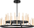 Collection Visual Comfort Modern - SLCH81022BZEG - Sagrada 36 Deux niveaux Suspendu - Sagrada - Bronze