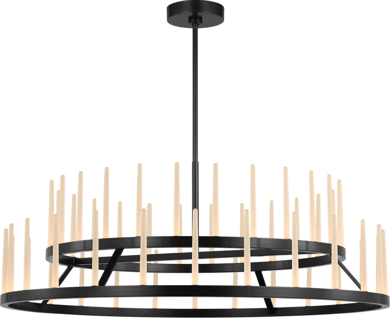 Collection Visual Comfort Modern - SLCH81122BZEG - Sagrada 49 Deux étages Suspendu - Sagrada - Bronze
