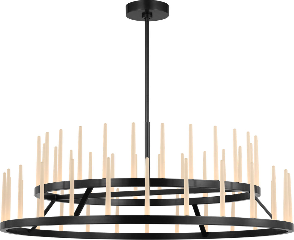 Collection Visual Comfort Modern - SLCH81122BZEG - Sagrada 49 Deux étages Suspendu - Sagrada - Bronze