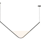 Collection Visual Comfort Modern - SLCH837SCTB - Mizu 56 Suspendu - Mizu - Noir de la nuit