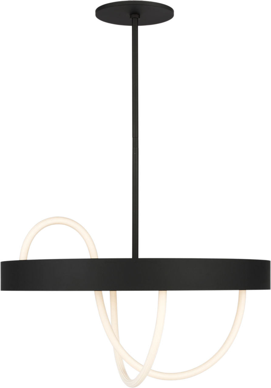 Visual Comfort Modern Collection - SLCH84027B - Uneri 28 Chandelier - Uneri - Nightshade Black