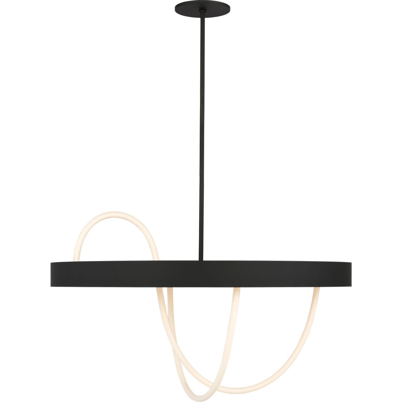Collection moderne Visual Comfort - SLCH86427B - Uneri 38 Suspendu - Uneri - Noir de la nuit