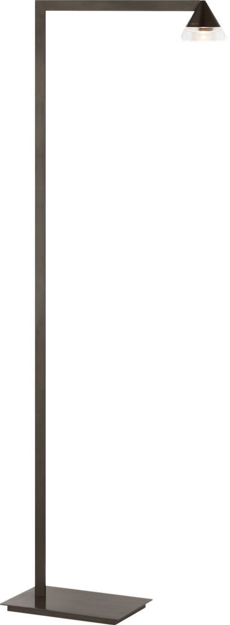 Visual Comfort Modern Collection - SLFL75127BZCG - Midrand Crystal 42 Floor Lamp - Midrand - Bronze
