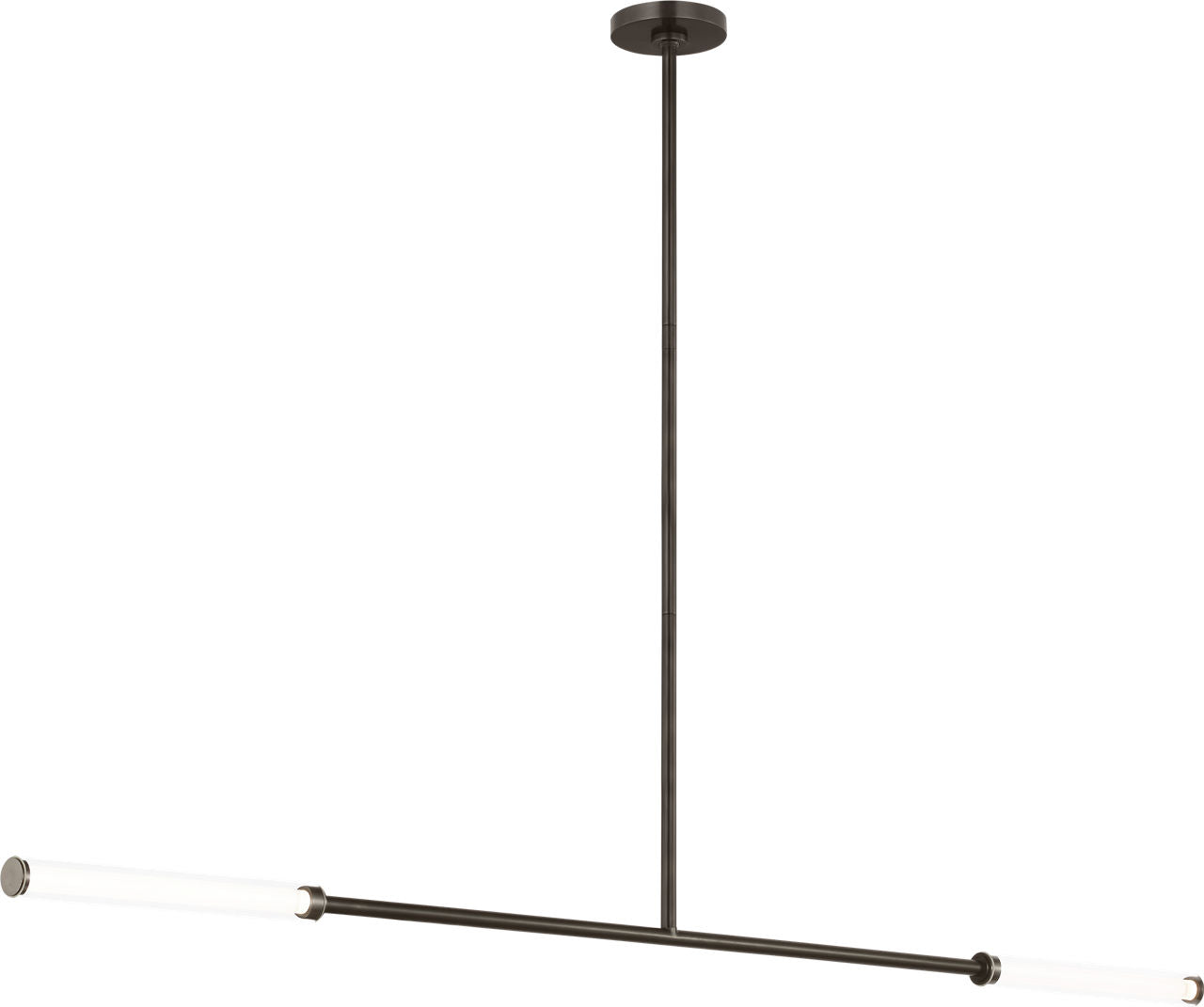 Visual Comfort Modern Collection - SLLS74727BZCG - Poza 56 Linear Chandelier - Poza - Bronze