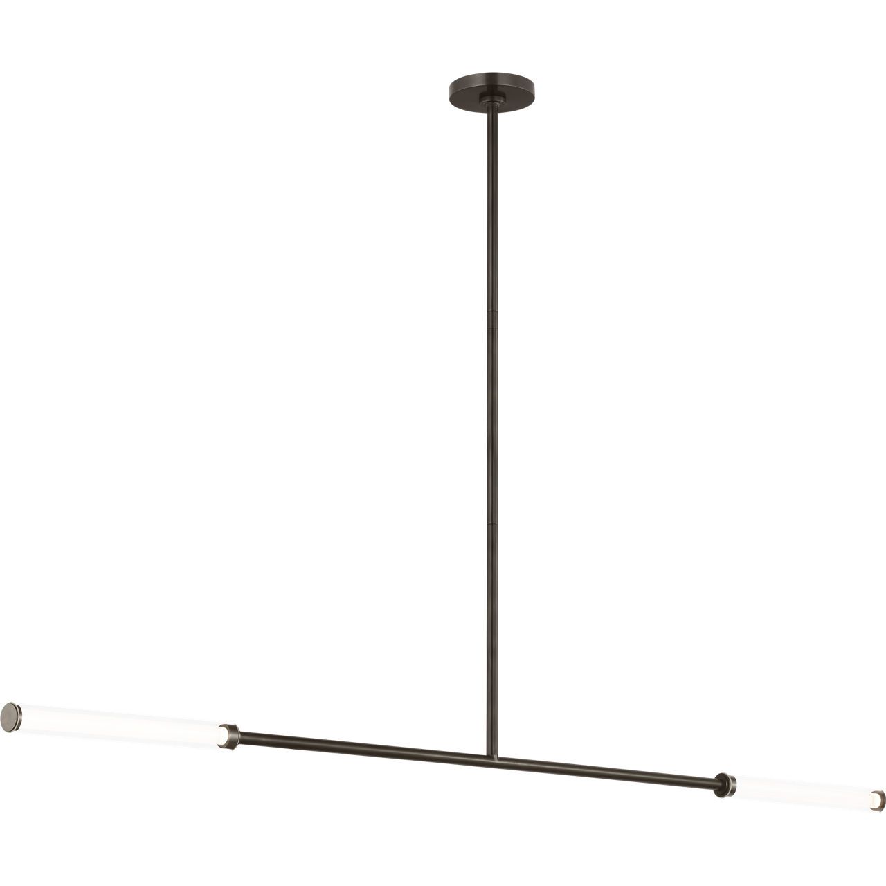 Visual Comfort Modern Collection - SLLS74727BZCG - Poza 56 Linear Chandelier - Poza - Bronze
