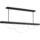 Collection Visual Comfort Modern - SLLS83927B - Uneri 62 Linéaire Suspendu - Uneri - Noir de la nuit