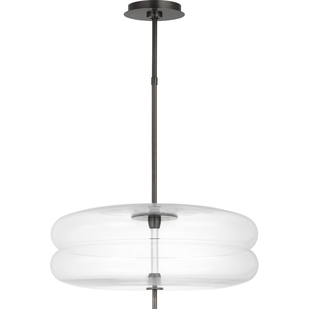 Visual Comfort Modern Collection - SLPD31027CBZ - Shakkei Double X-Large Pendant - Shakkei - Bronze