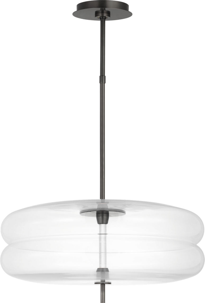 Visual Comfort Modern Collection - SLPD31027CBZ - Shakkei Double X-Large Pendant - Shakkei - Bronze
