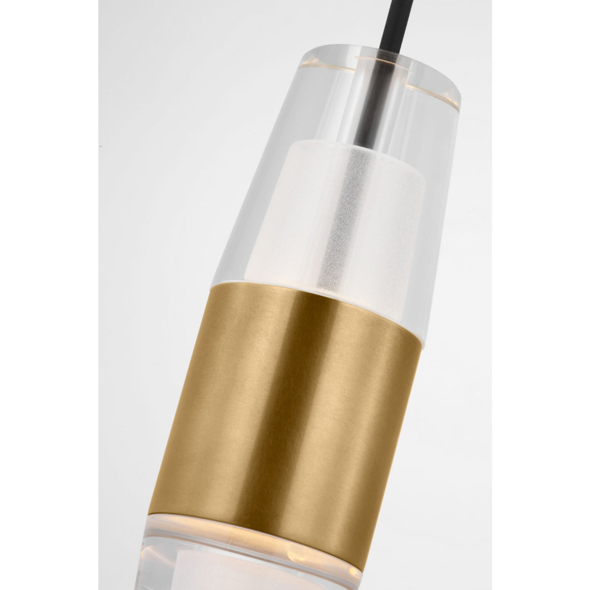 Collection moderne Visual Comfort SLPD38127NB Lassell 1 lumière Suspension