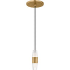 Collection moderne Visual Comfort SLPD38127NB Lassell 1 lumière Suspension