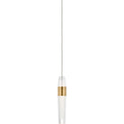 Collection moderne Visual Comfort SLPD396FJ27NB Lassell Mini Suspension