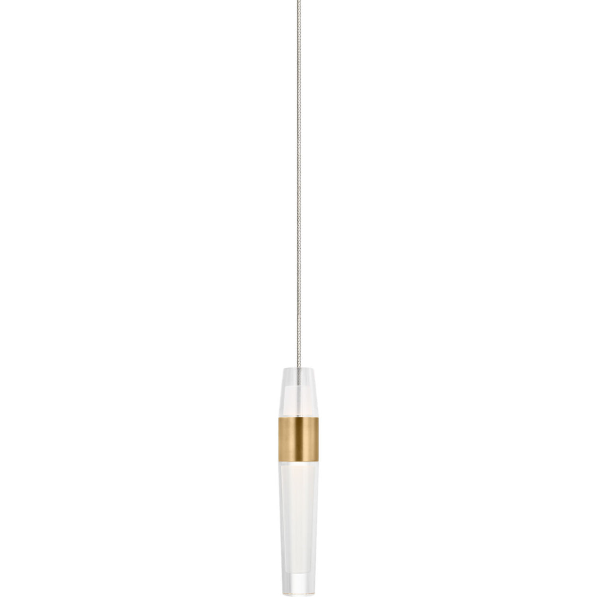 Collection moderne Visual Comfort SLPD396FJ27NB Lassell Mini Suspension