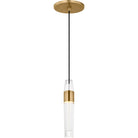 Collection moderne Visual Comfort SLPD39727NB Lassell 1 lumière Suspension