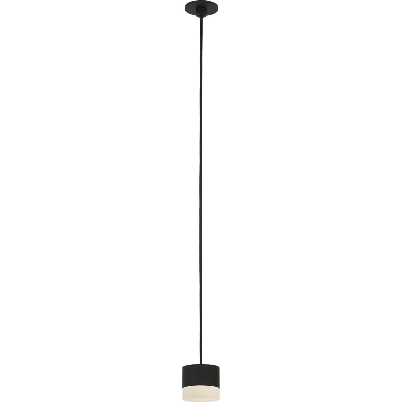 Gable Alabaster 1-Light Port Alone Pendant