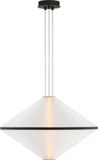 Collection Visual Comfort Modern - SLPD764SCTBOA - Bicono 22 Suspension - Bicono - Noir de la nuit