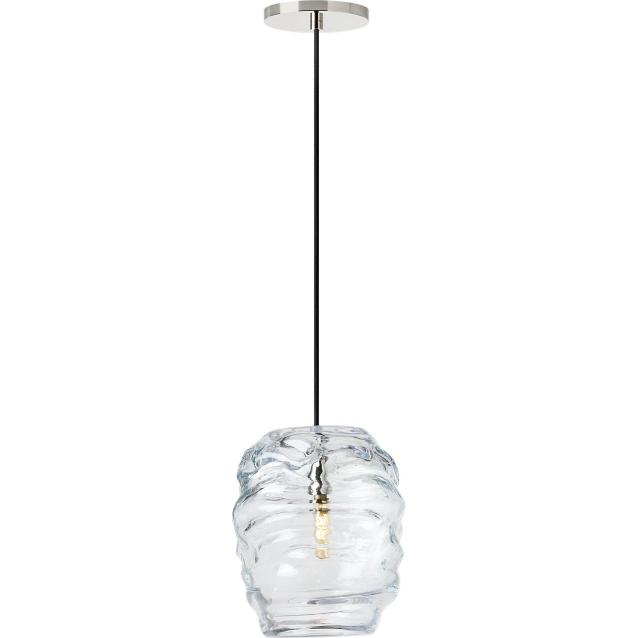 Visual Comfort Modern Collection - SLPD865PNCG - Audra 10 Pendant - Audra - Polished Nickel