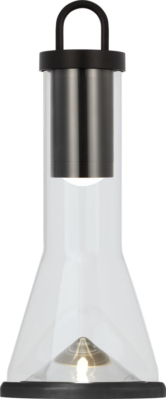 Visual Comfort Modern Collection - SLTB27327B - Kandella Accent Rechargeable Table Lamp - Kandella - Black